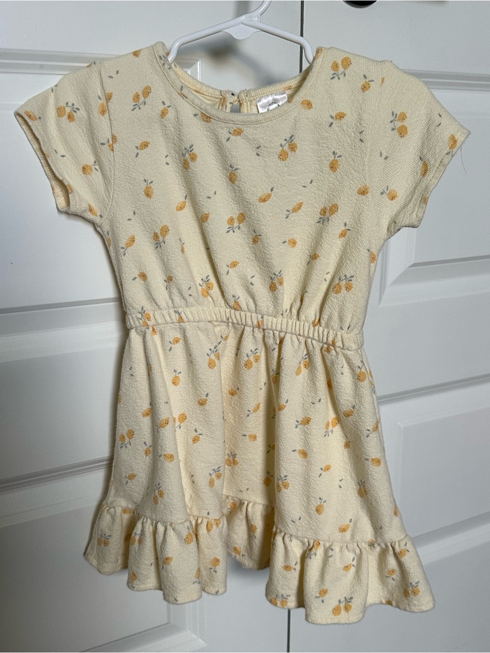 Gerber Light Yellow Dress with Yellow Lemon Print